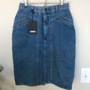 NWT Reformation vintage denim high waisted skirt
